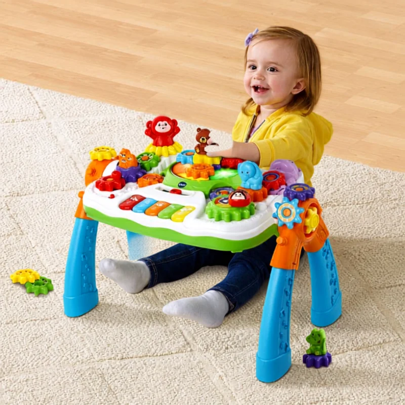 GearZooz 2-in-1 Jungle Friends Gear Park